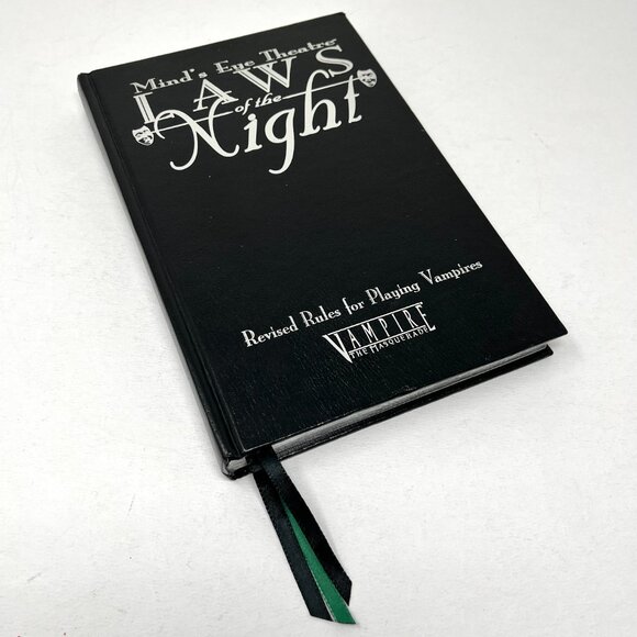 Minds Eye Theatre Laws of the Night Revised Rules for Playing Vampires Hardcover - Picture 1 of 6